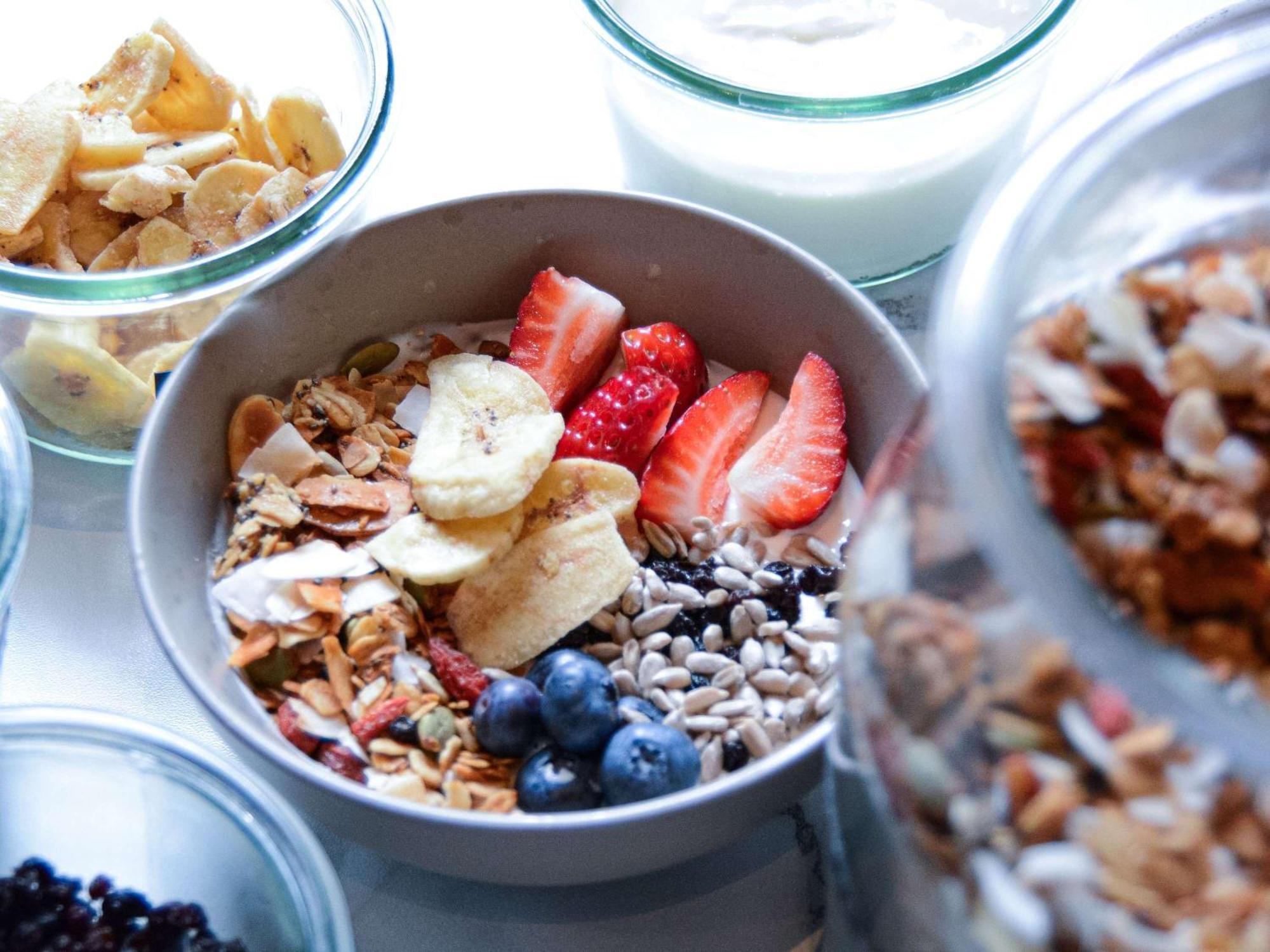 The Como Melbourne Dış mekan fotoğraf Müsli with fruit
